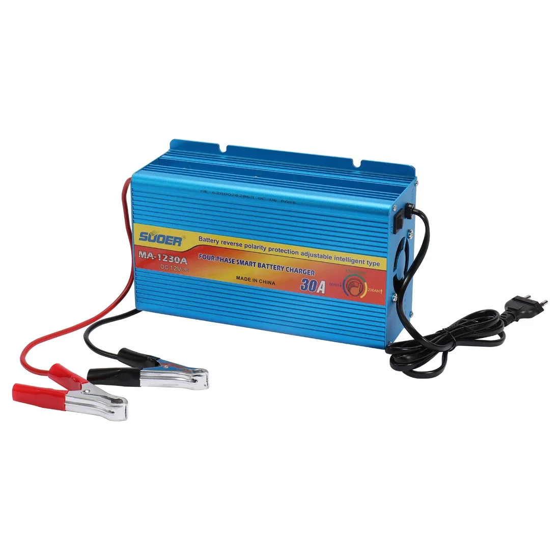 핫 세일 MA-1230A 태양광 자동차 배터리 충전기 출력 12V/30A, 입력 AC220V, 12A, 600AH 배터리용 충전기