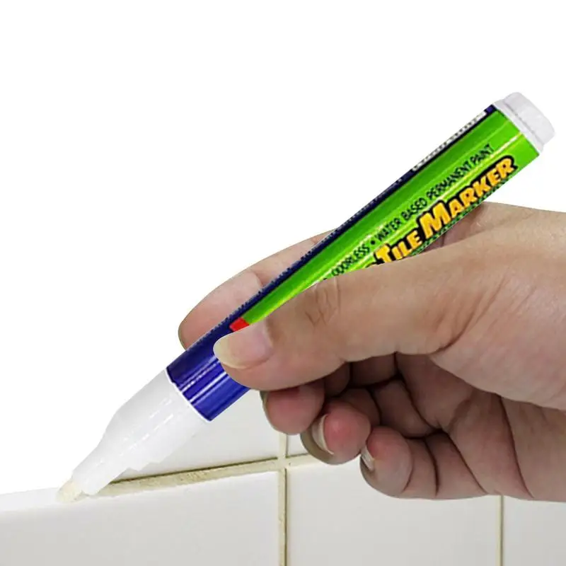 Tile Gap Filler Waterproof Grout Sealer Wall Gap Sealing Strip Grout Restorer Pen For Kitchen Bathroom