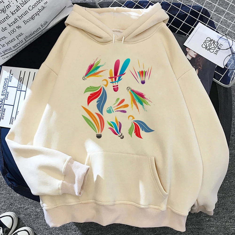 

Badminton hoodies women Korean style vintage harajuku 2023 sweatshirts Hooded Shirt female gothic Hood