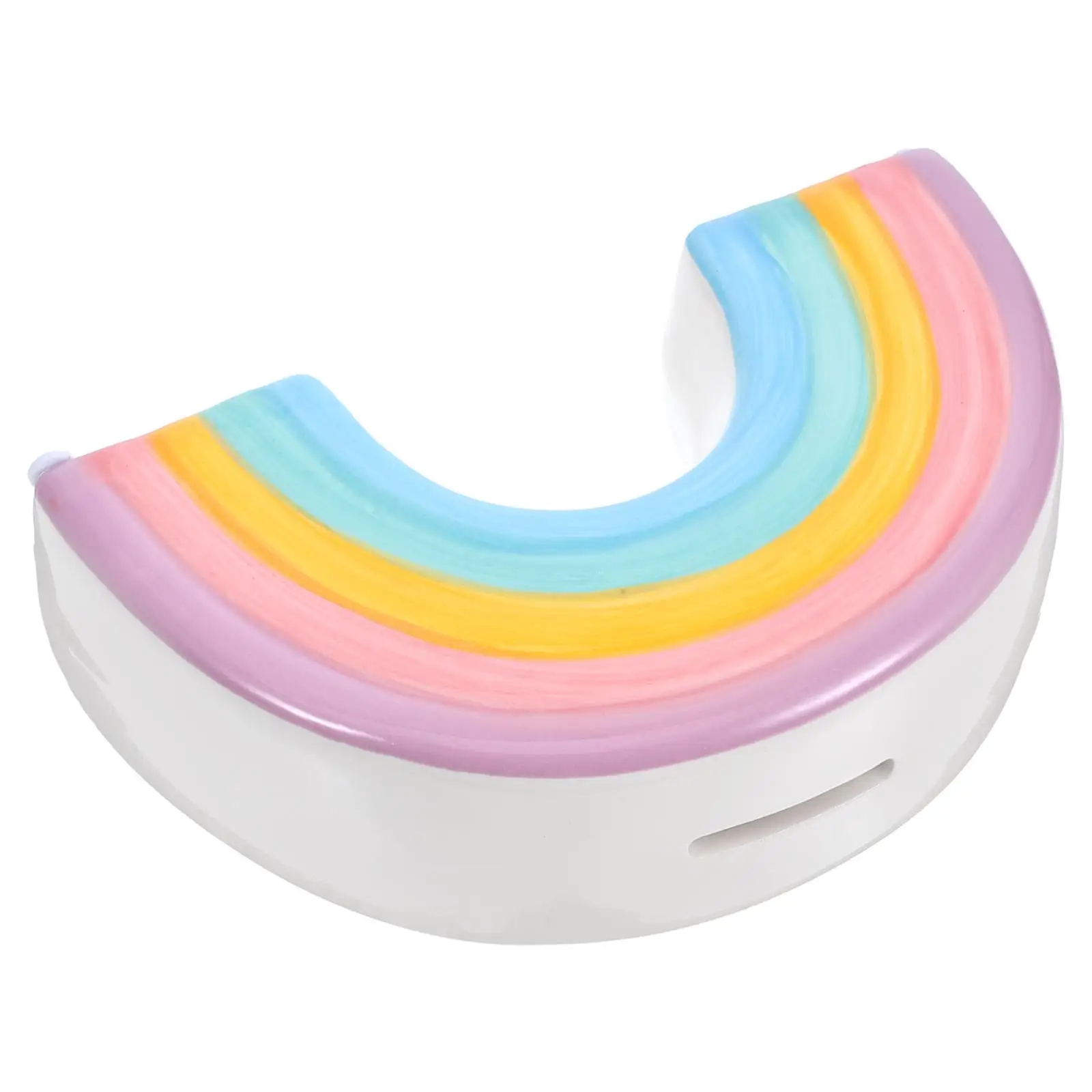 Aesthetic Rainbow Piggy Bank Pink Decor Cartoon Saving Pot Toddler Unicorn Home 6