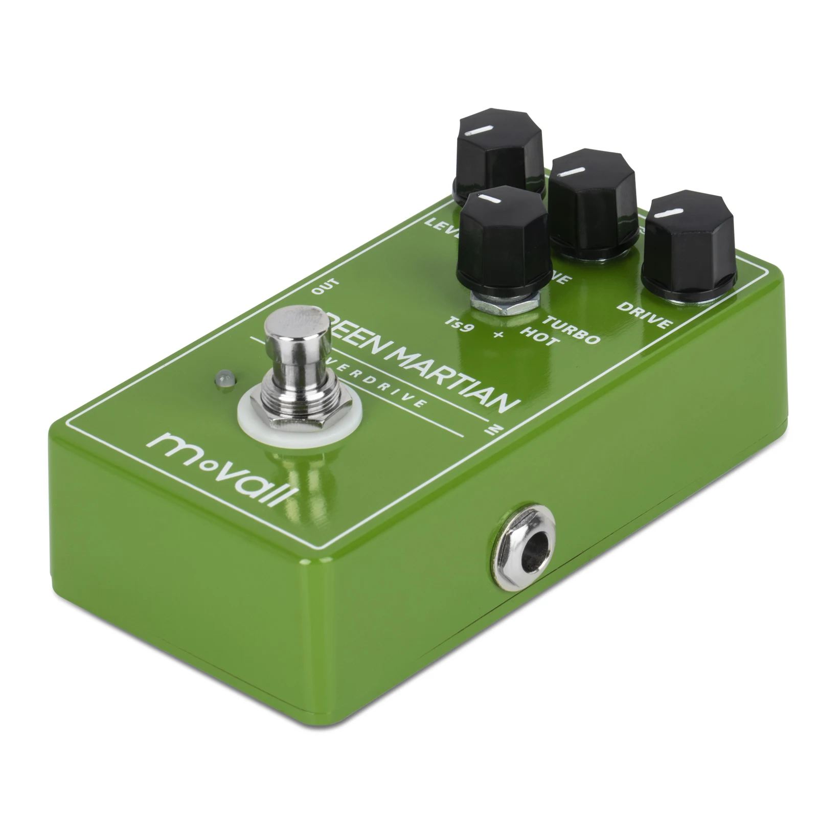 Movall MP105 Green Martian Overdrive Guitar Effect Pedal