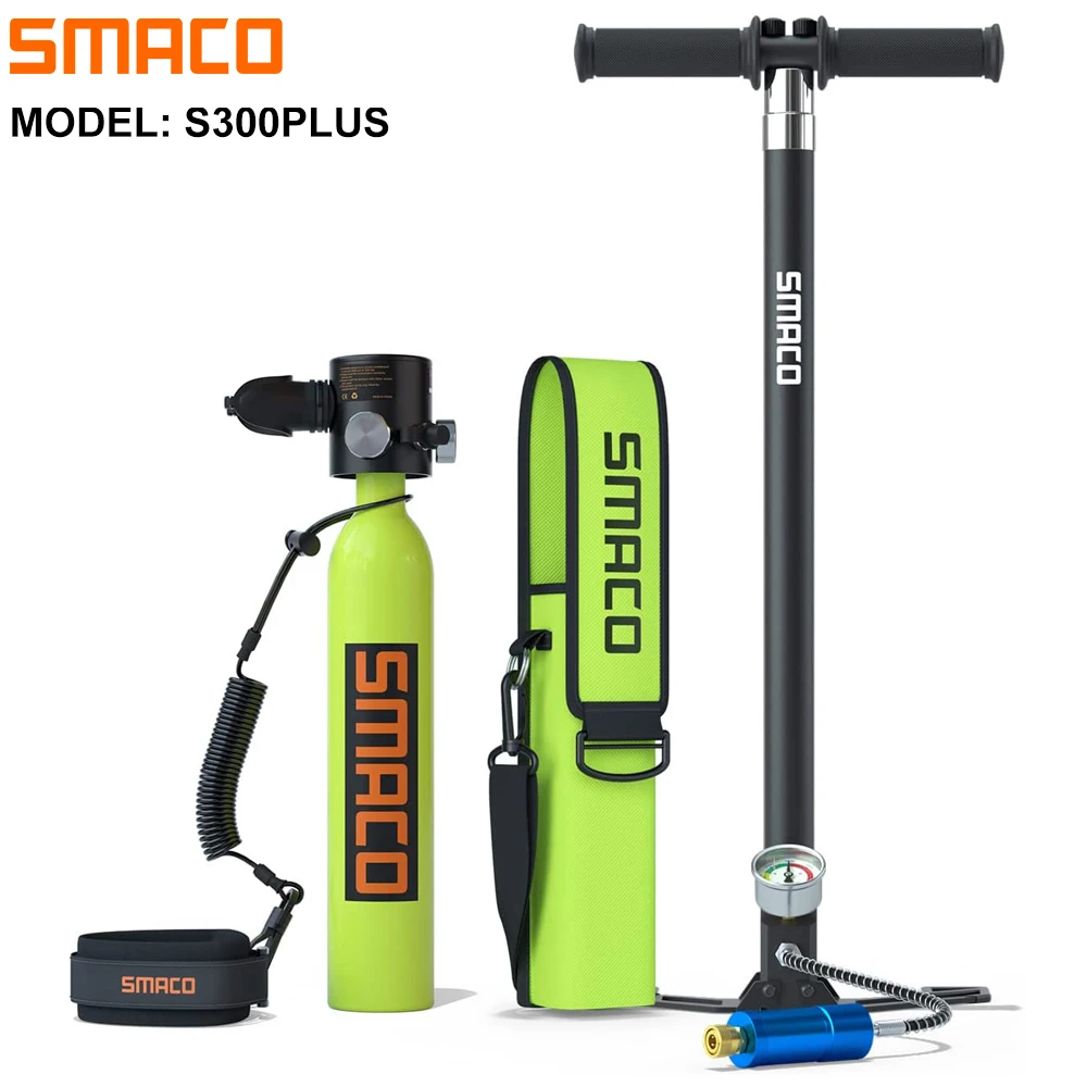 Samco Mini Scuba Tank Air Diving Cilindro Esplorazione Subacquea Salvataggio Di Emergenza Mini Diving Tank Bottiglia Di Pony Scuba Riutilizzabile