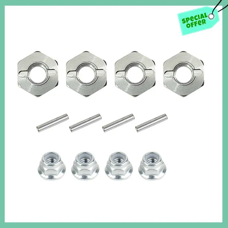 HBX HAIBOXING 901 901A 903 903A 905 905A 1/12 RC카 업그레이드 부품용 A95Q-4X 금속 전후방 드라이브 샤프트 (12mm 육각)