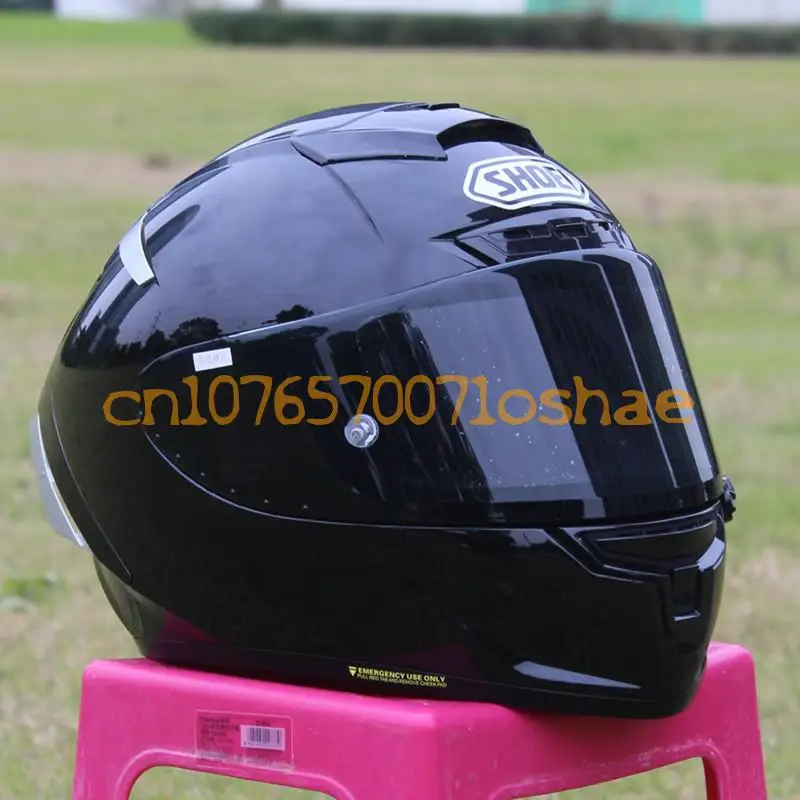 

Motorcycle Full-face Helmet SHOEI X-14 Helmet X-SPIRIT III X-Fourteen Sports bicycle racing helmet Marquez Bright Black,Capacete