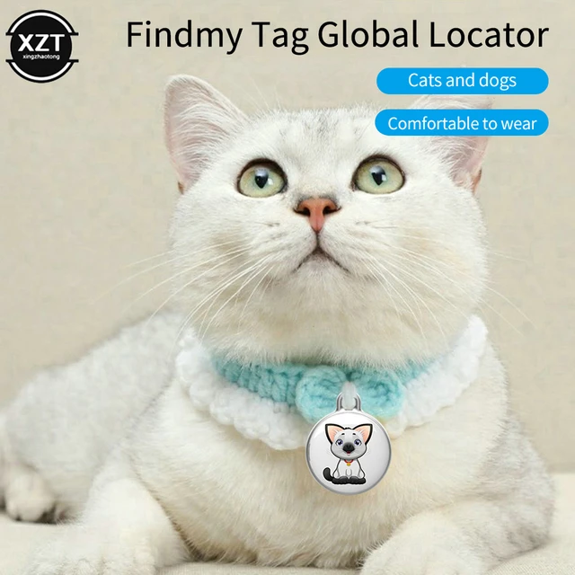 Collier, Chat, Airtag, GPS, Accessoire, Animales, Sécurité Du Chat, ,  Badge.