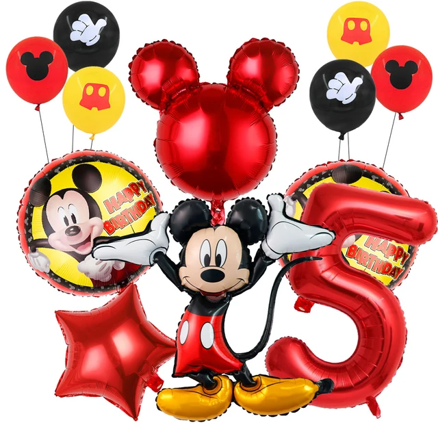 Mickey Mouse Birthday Party Decorations Kids Boy - 1set Disney Mickey  Birthday - Aliexpress