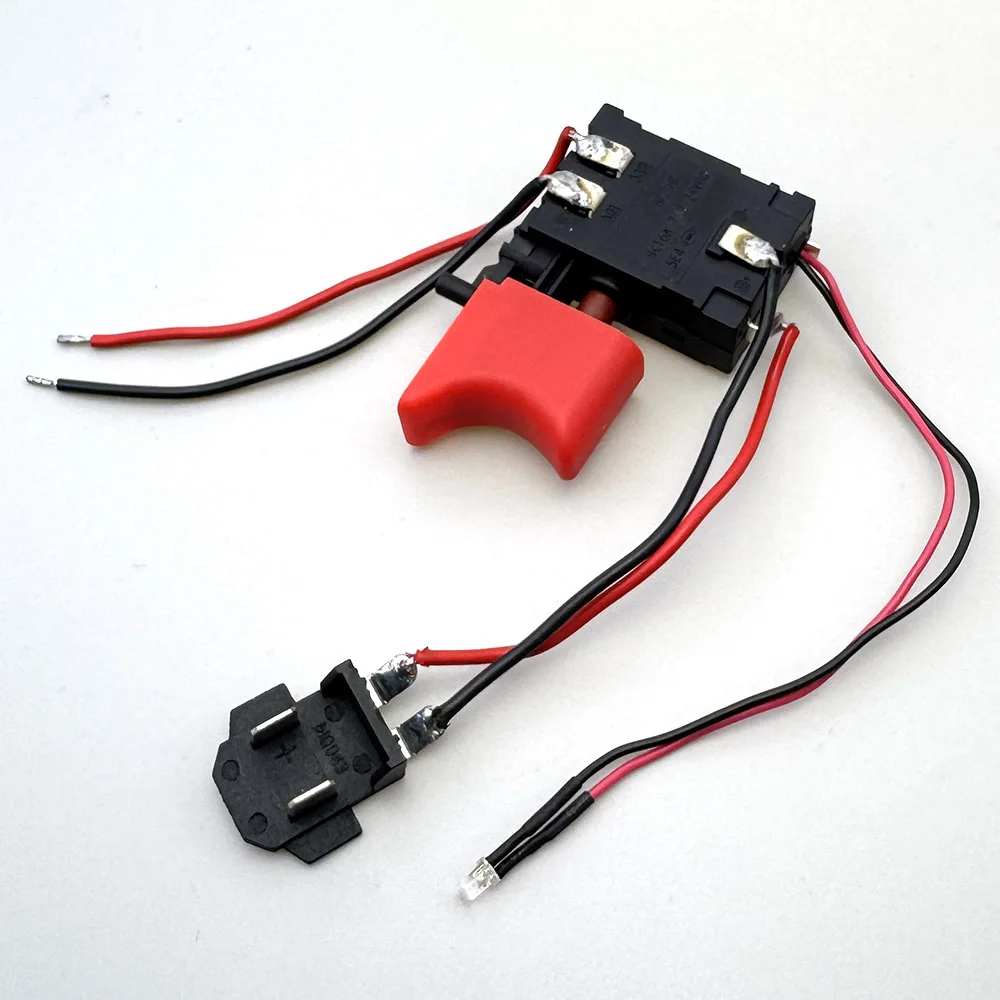 Lithium-Elektrobohrer-Schalter 7,2-24V 8-16A Vorwärts- und Rückwärtslauf, stufenlose Geschwindigkeitsregelung, Schalter für Ladegerät, Handbohrer-Zubehör – Detail 2