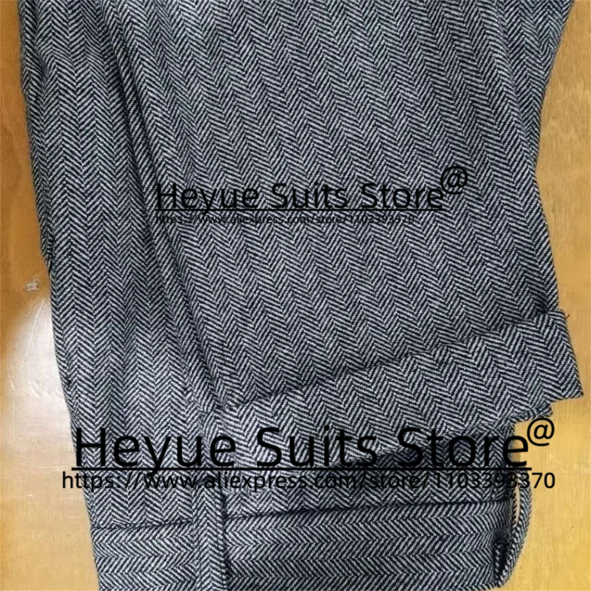 Bloody gang Gray Retro Style Classic Men Suits Slim Fit Notched Lapel Groom Formal Tuxedos 3Pieces Sets traje de hombre elegante