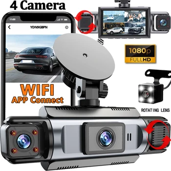4-Channel WiFi Dashcam 1