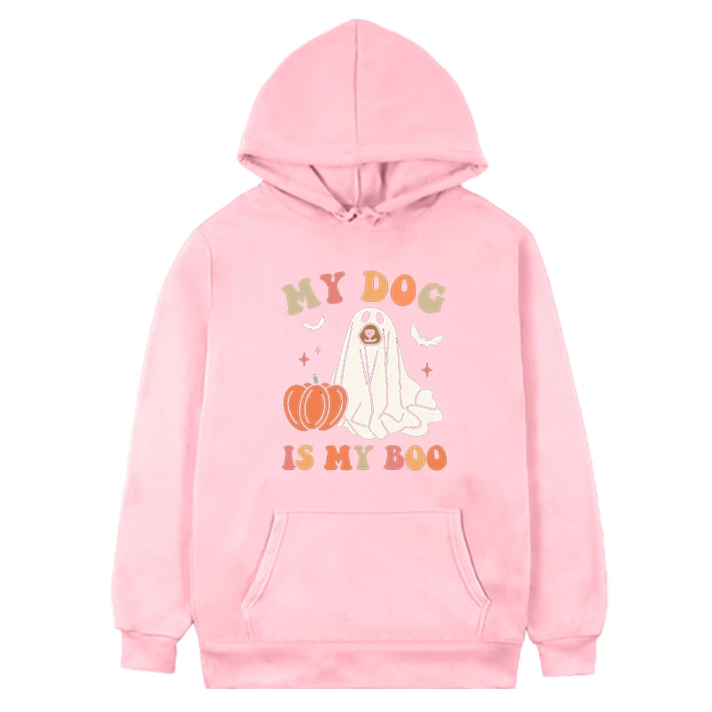 Boo Sweatshirt Mom Hoodies Dog Lover Clothes Halloween Dog Sweatshirt Funny Halloween Hoodie Aesthetic