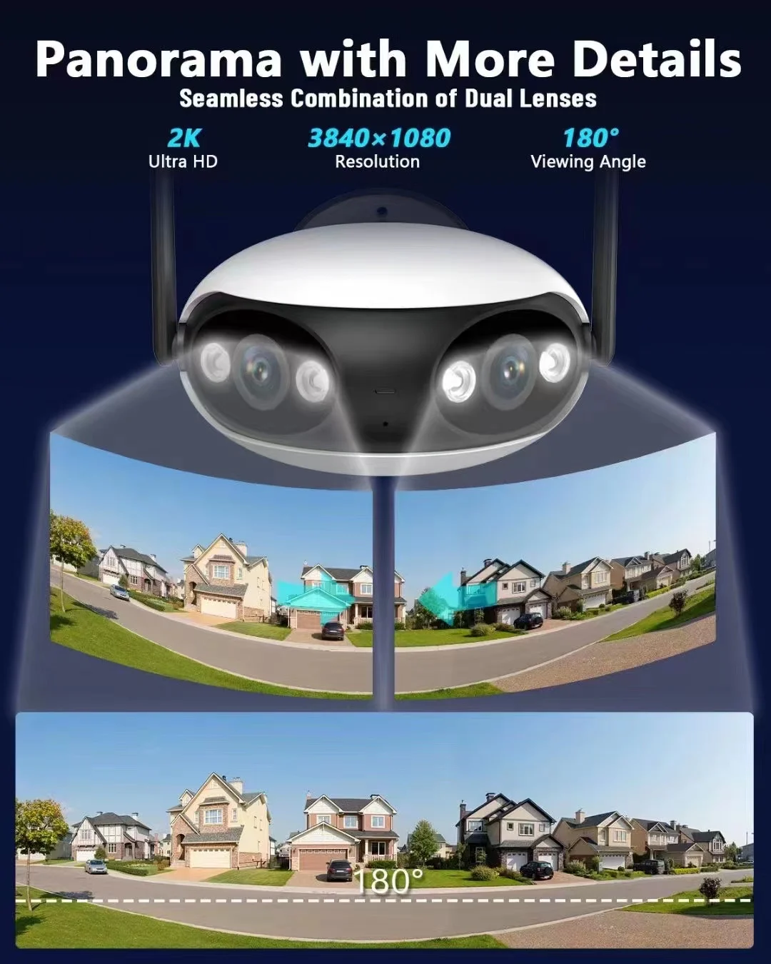 Tahlitech-߿  ķ, 4K, 8MP, 4MP, 180  ʱ, ĳ, ,  ,  IP ī޶, AI  Ž