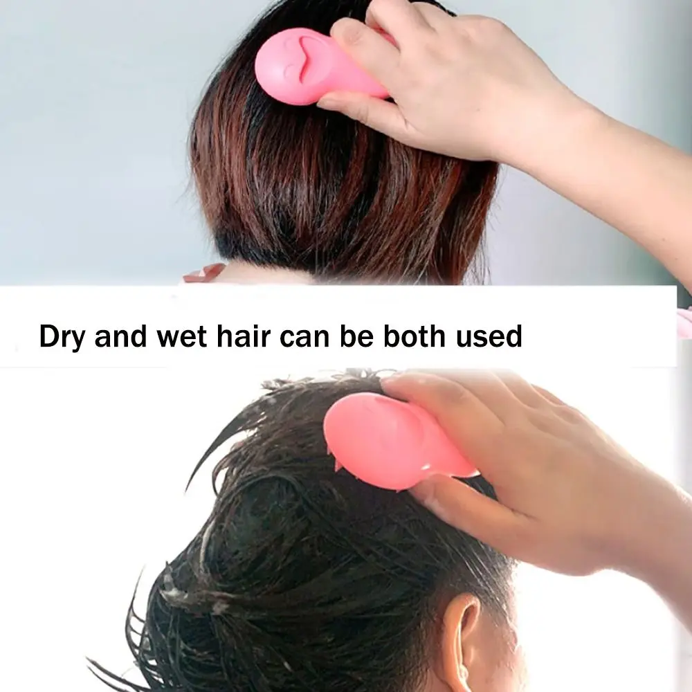 Pointed Teeth Shampoo Artifact Scalp Shockproof and waterproof Easy to clean Cleaning Comb Soft and skin-friendly