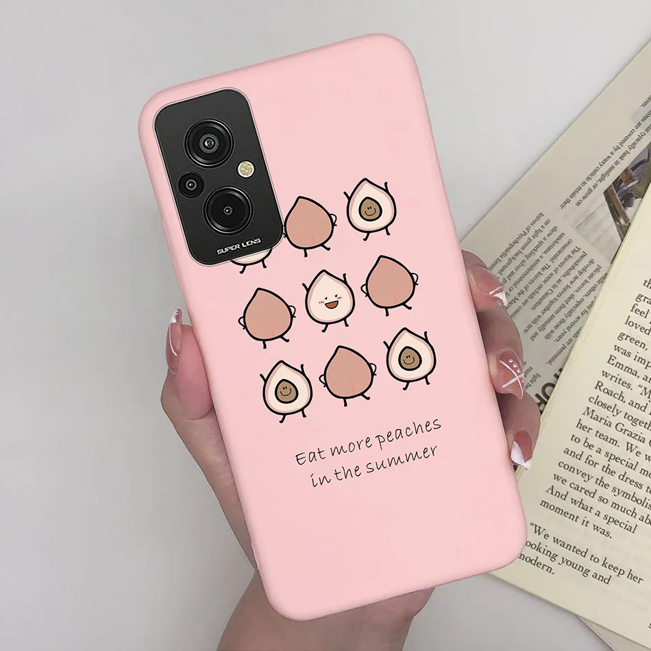Heart Cat Silicone Matte Shockproof Phone Case - Cute & Protective Back Cover