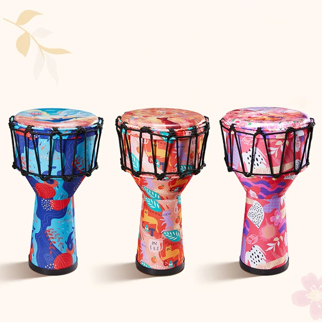 Hand Drum Djembe Kids Beginner Tambourine Adult Children Music Instrument  Drums - AliExpress