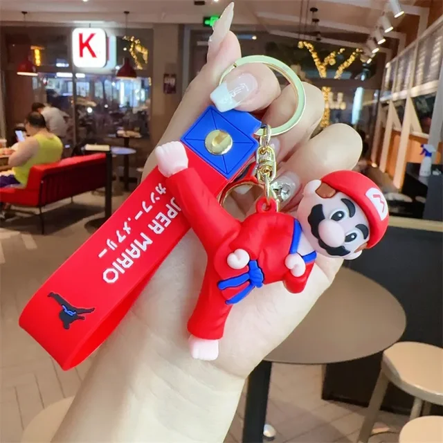 Super Mario Keychain: 귀여움과 장난기가 하나로!