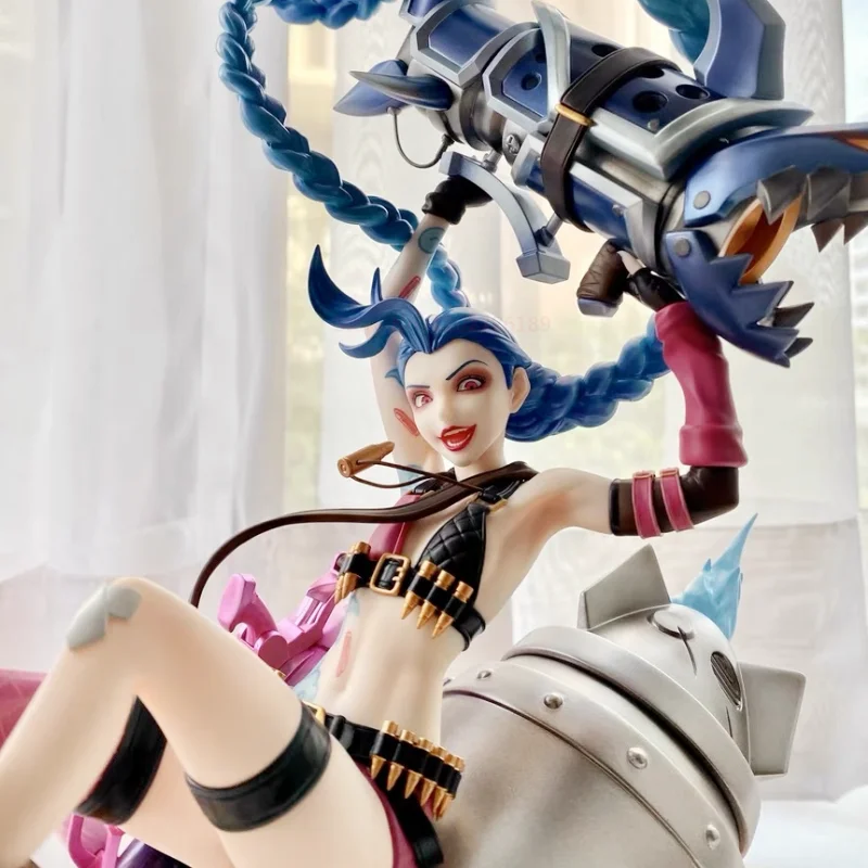 In Stock Myethos League Of Legends Lol Jinx 1/7 Original