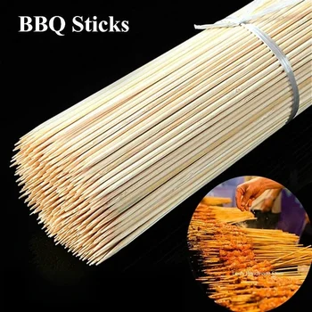 Disposable Bamboo BBQ Skewers 1