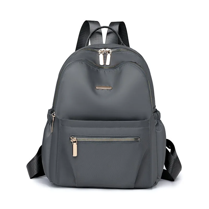 Elegant Bagpack Women High Quality Nylon Backpacks Female Big Travel Back Pack Large School Bags for Teenage Girls Shoulder Bag