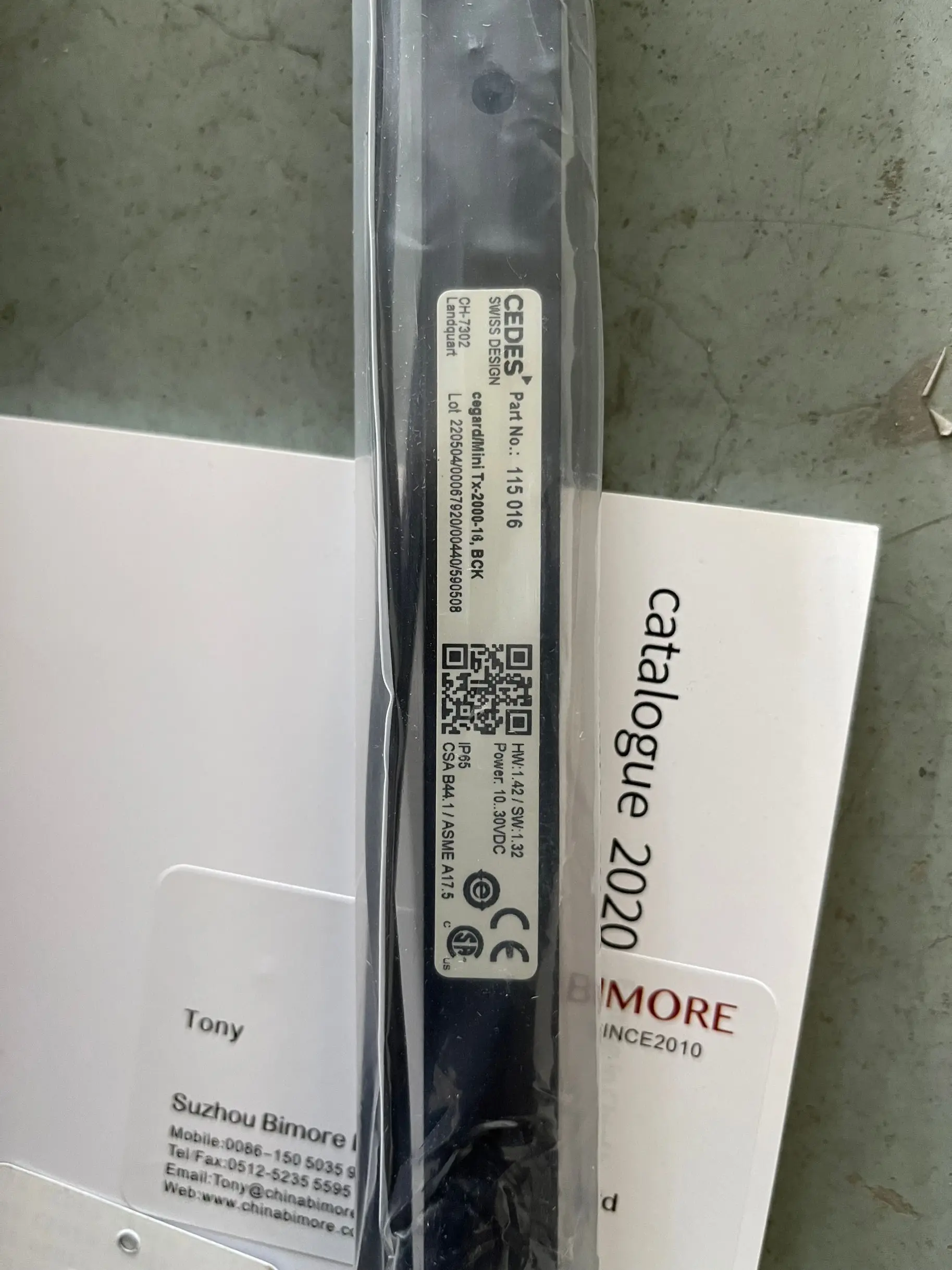 SY-RX/TX-2000-16BCK CEGARD MINI SY-2000-16 Elevator Door Sensor Elevator Light Curtain For CEDES
