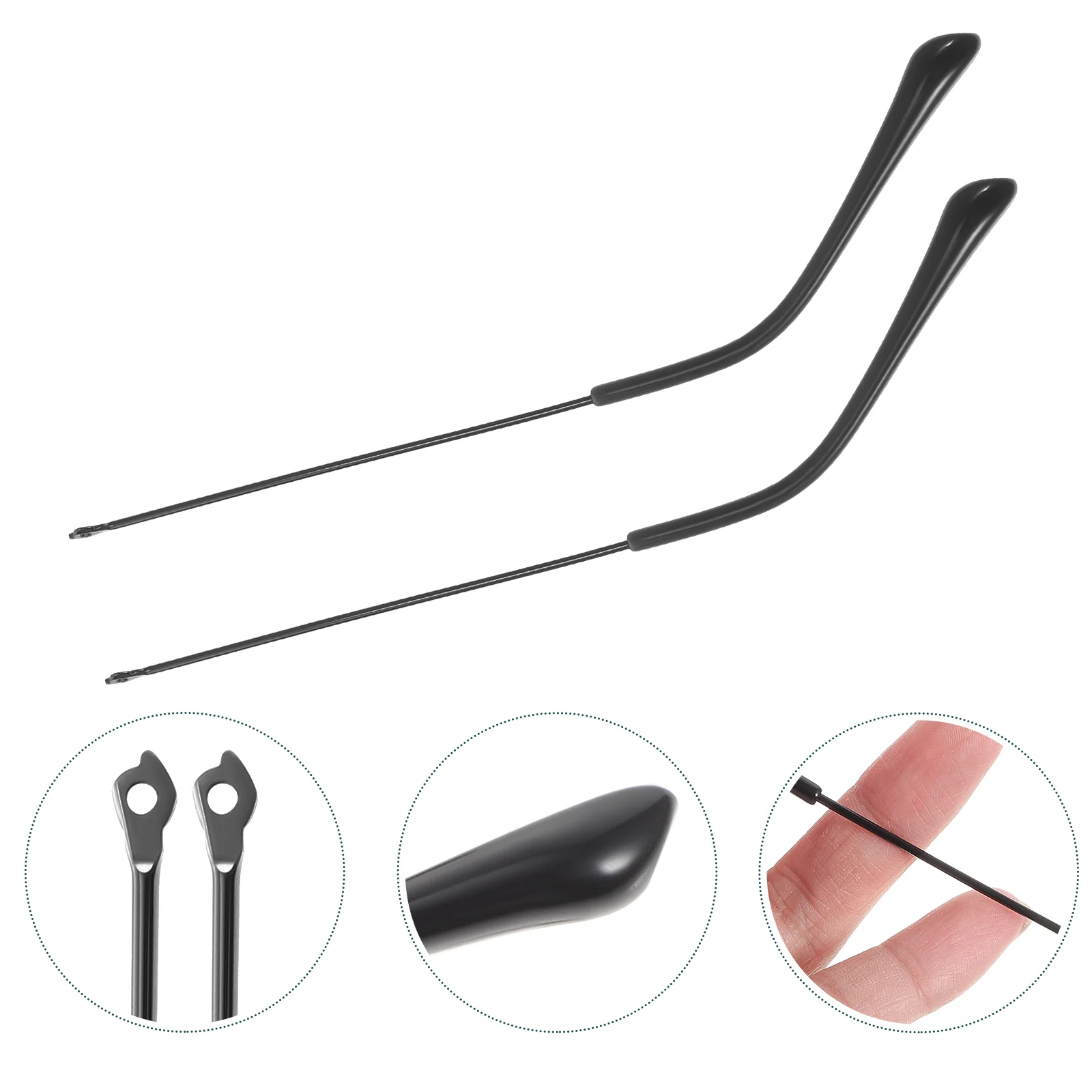 

Glasses Accessories Replacement Arm Legs Sunglasses Temple Parts Hinge Repair Kit Alloy Metal Eyeglasses Metallic