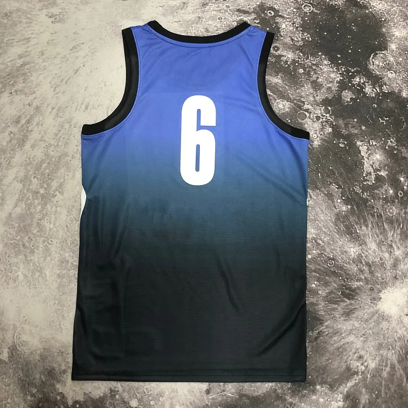 

Custom Basketball Jerseys No.6 77 0 2 We Have Your Favorite Name Pattern Logo Heat Pressed Material Sports Training Retro Tops