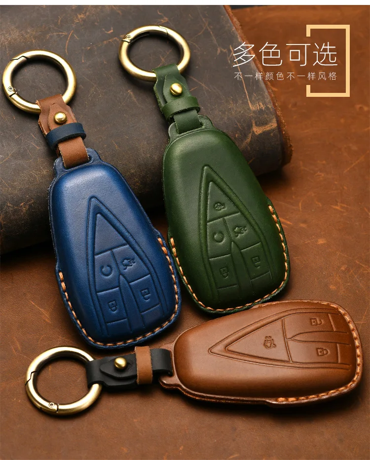 Custodia per chiave auto in pelle retrò per Changan CS35 Plus CS55 Plus CS75 Plus 2019 2020 accessori per guscio chiave a distanza 7 Custodia per chiave auto in pelle retrò per Changan CS35 Plus CS55 Plus CS75 Plus 2019 2020 accessori per guscio chiave a distanza - S2c18bc75803d44beac5c87dabcba48deF