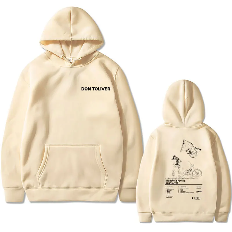 Rapper Don Toliver Hardstone Psycho Album Print Hoodie Unisex Fashion Trend Sweatshirt Men Women Hip Hop Style Pullover Hoodies