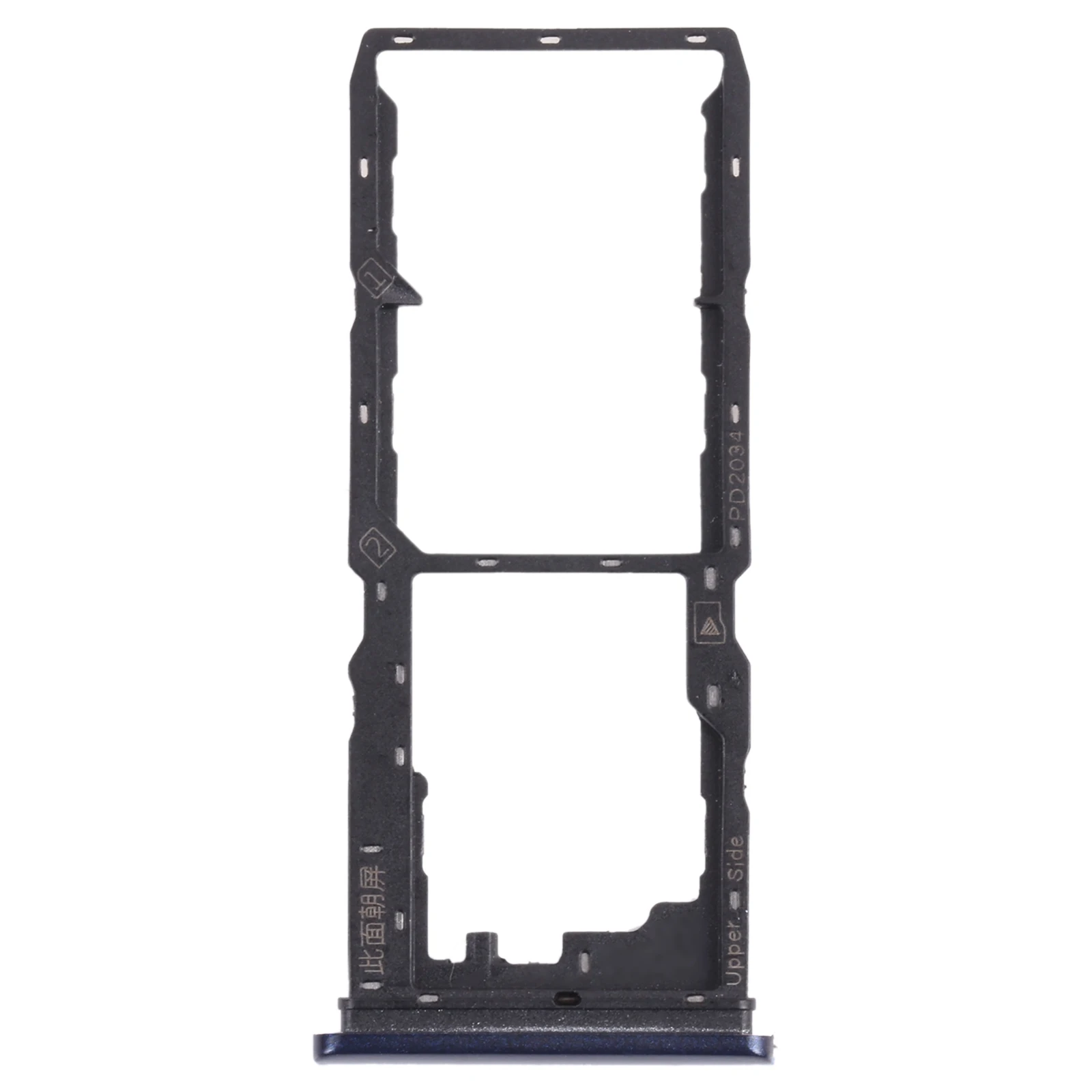 For vivo Y12S 2021 / Y12a V2069 SIM Card Tray + SIM Card Tray + Micro SD Card Tray Mobile Phone Replacement Parts