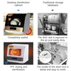 New desktop dishwasher independent fully automatic integrated installation free dishwasher home mini smart chopsticks dishwasher 5