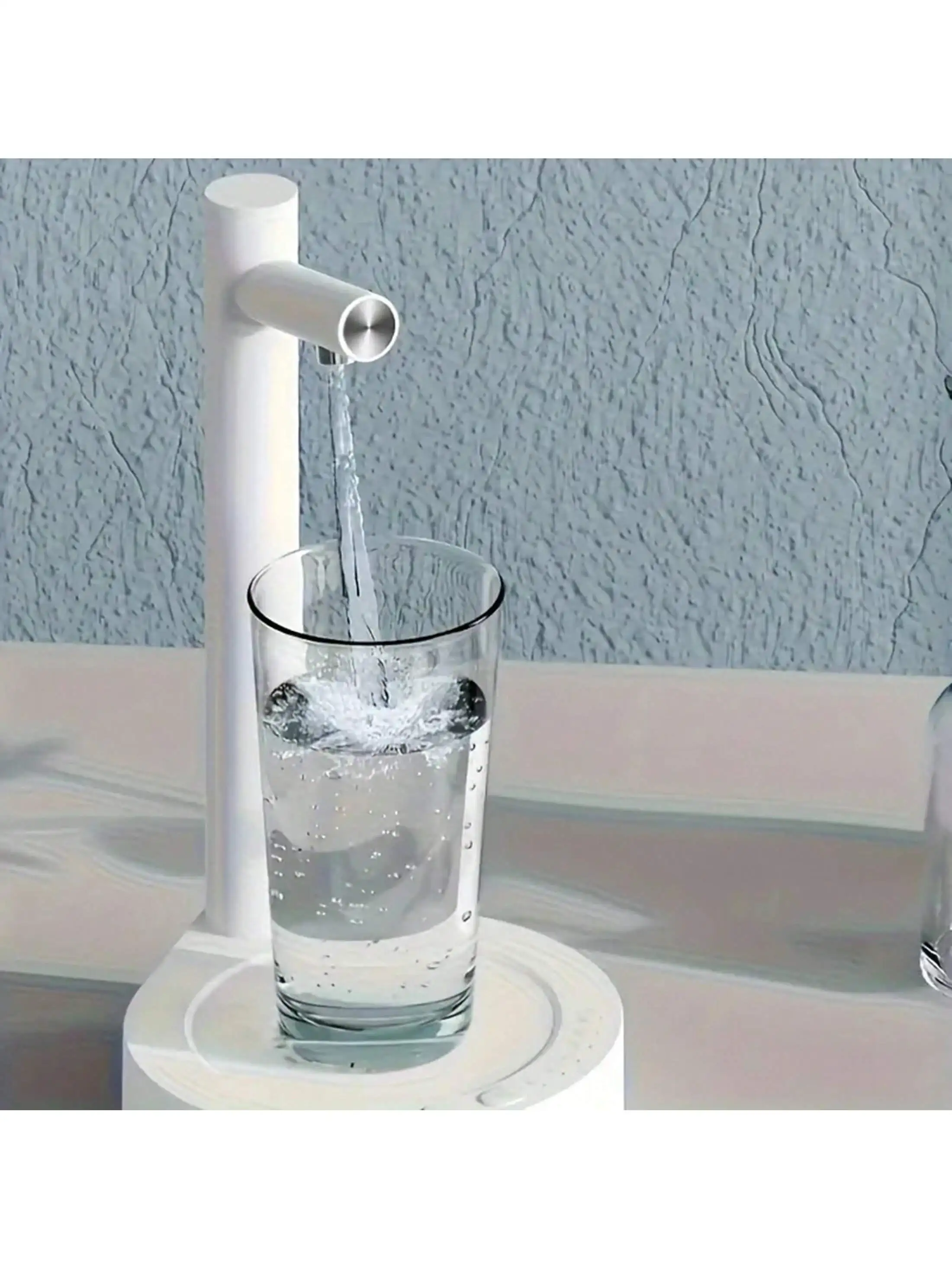 1 Rechargeable Intelligent Desktop Water Dispenser, Outdoor Bucket Water Dispenser, Fully Automatic Dispe