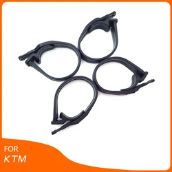 4 Pieces Mask Rubber Fix Brackets Strips Straps Holder For KTM EXC XCW HUSQVARNA FE TX GASGAS ECF Motorcycle Headlight Accessory
