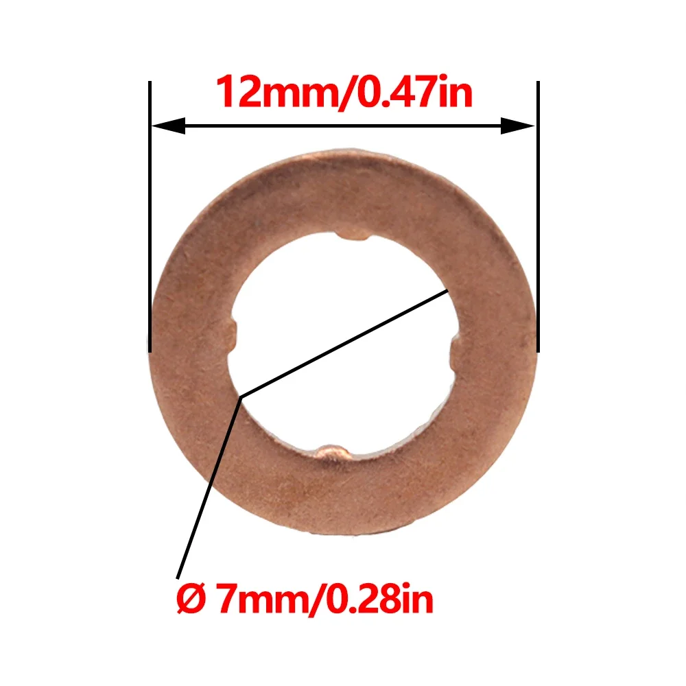 Set Fuel Injector Nozzle Copper Gasket O-ring Seal Kit 059130119 059130519 WHT000884 03L130277 For Audi VW Seat Skoda Volvo injector repair kits diesel injector gasket