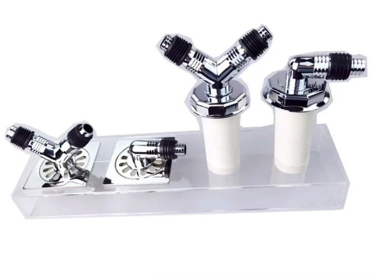 ABSFloorDrainJointWashingMachineSpecialElbowUniversalFit