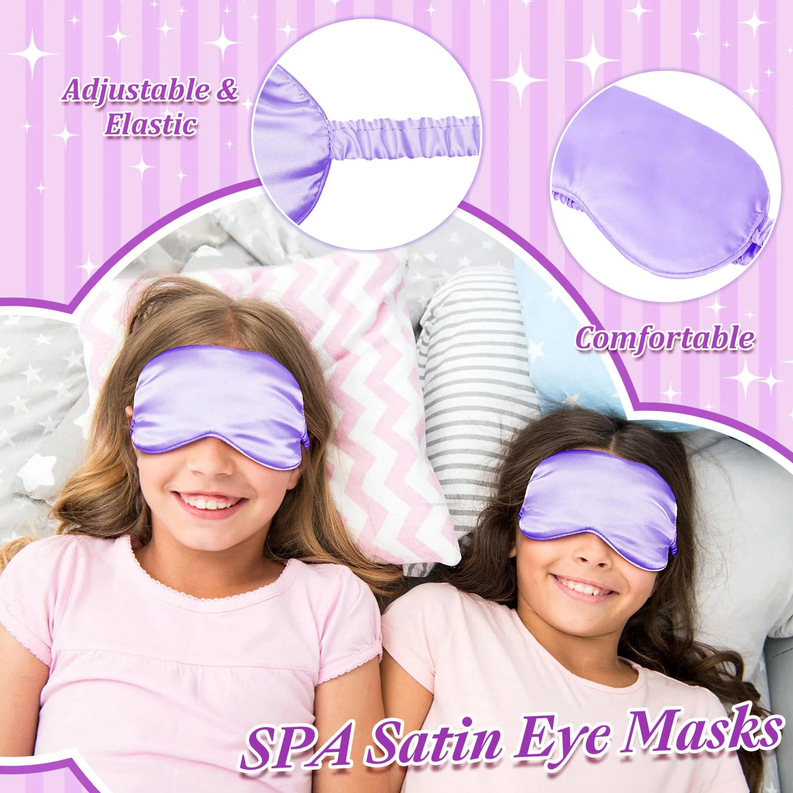 Girls Spa Party Robes Set 5
