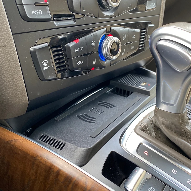 

15W Car wireless charging phone charger fast charger charging holder for Audi A4 B8 B9 A4 Allroad A5 S5 RS5 Q5 SQ5 accessories