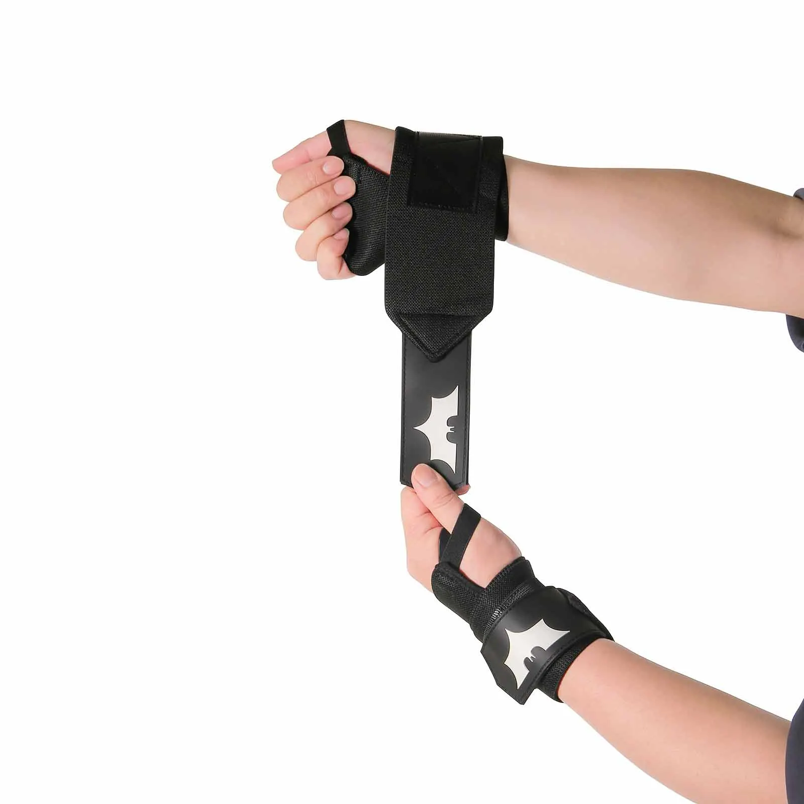 애니메이션 당김 손목 리프팅 스트랩 그립 밴드, 역도용 헤비 듀티 손목 스트랩..