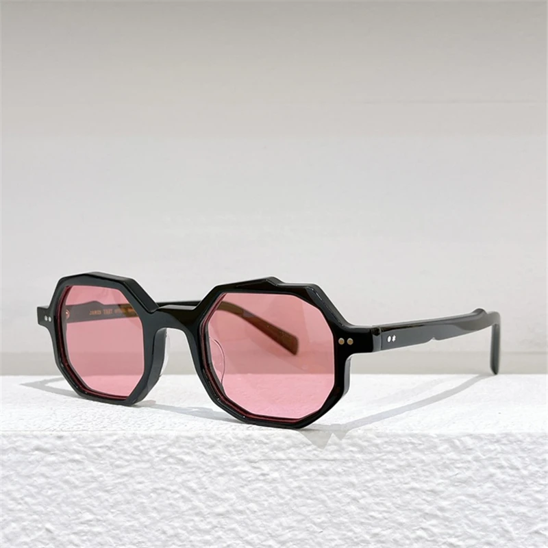 

Солнцезащитные очки JAMES TART в стиле ретро для мужчин и женщин, стильные очки с защитой от ультрафиолета, в полной оправе, в случайной коробке, лето, 165