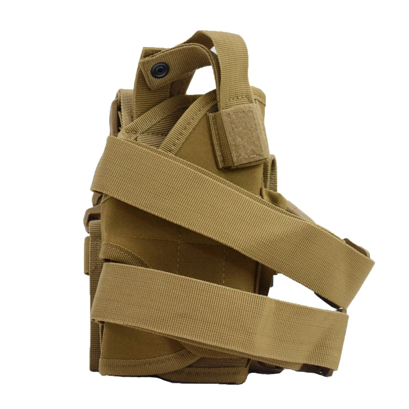 Universal Adjustable Nylon Drop Leg Holster for Tactical and Hunting Use