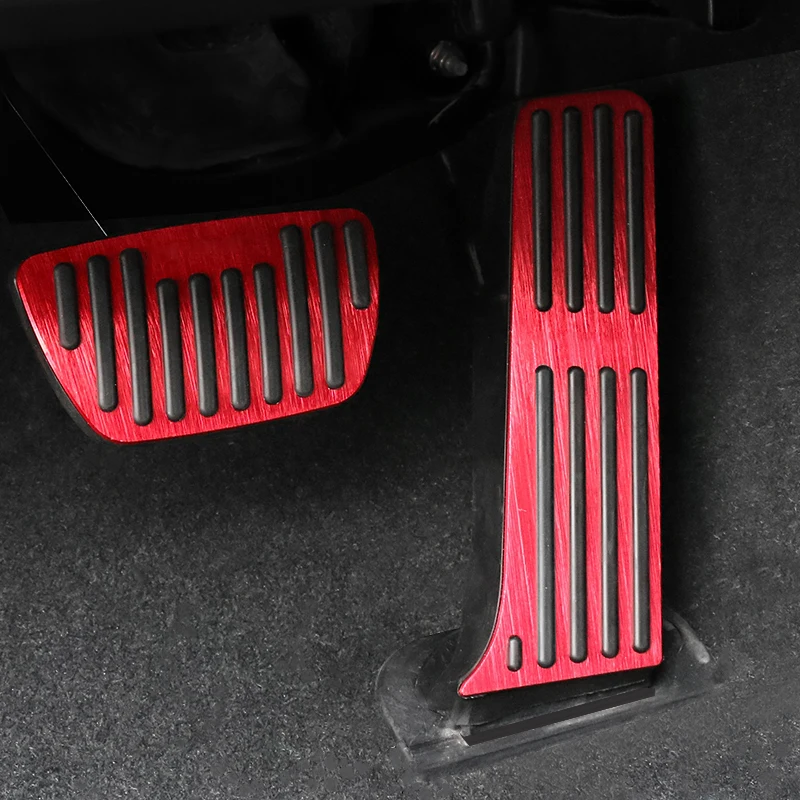 自動車アクセル燃料ブレーキペダルスポーツフットレストペダル