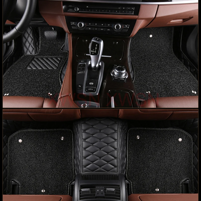 

Two Layers Customized Style 3D Car Floor Mats for BMW M2 F87 2 Doors M3 4 Doors M5 2018-2022 X5M 2009-2014 Interior Accessories