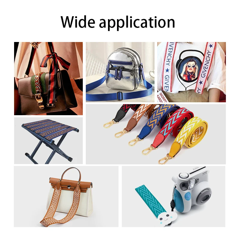 WUTA Fashion Webbing Strap for Luxury Bag Cotton Webbing Belt For Clothing Repair Replace Straps Purses DIY Sewing Accessories