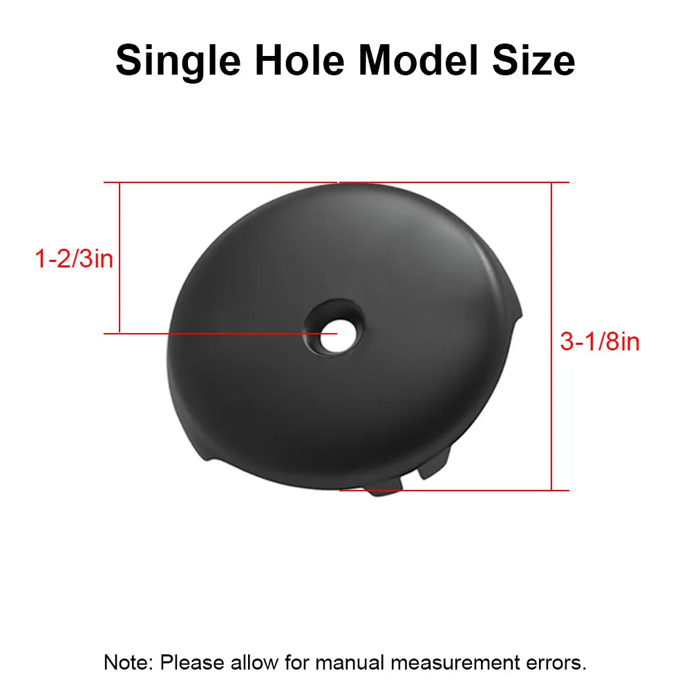 1pc Bathtub Overflow Cover Plate with Screws Bathroom Basin Trim Bath Drain Cap Sink Round Overflow Ring Plug Bathroom Hardware