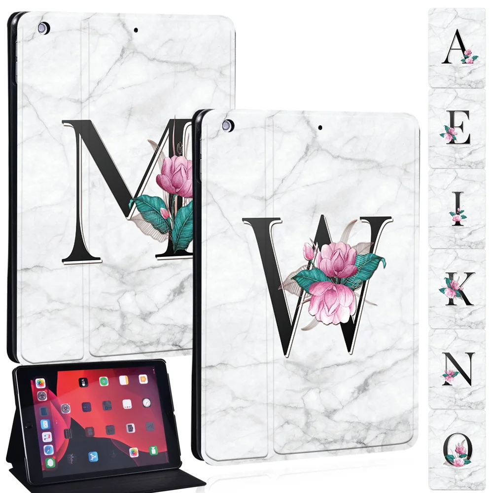 Folio Mini 6 8.3 Inch Cases 26 Letters Tablet Case For Ipad Pro 11 2018 2020 2021 Ipad Pro 9.7 10.5 Inch 11+Stylus Series Cover