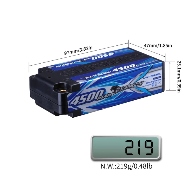 sanpadow リポバッテリー 5400 2024 Sunpadow TOP Series Lipo Battery