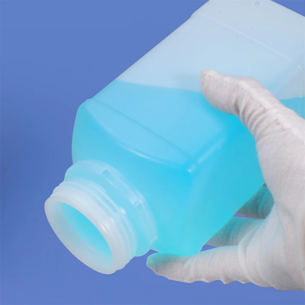 Plastic Storage Bottle 250/500/1000ml screw cap wide mouth Storage Container Leak-proof Empty Seal Bottles Lab Supply Wide Mouth refillable bottles,plastic storage bottle