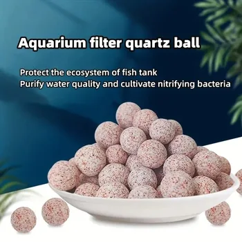 200g Aquarium Quartz Ball Fish Tank Filter Media Hollow Particles Biological Ball Bio Filter for Aquarium Accessories 1
