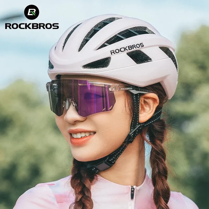 ROCKBROS Cycling Glasses MTB Road Bike Eyewear Driving Golf Goggles Protection Sports UV400 Sunglasses Polarized/Photochromic