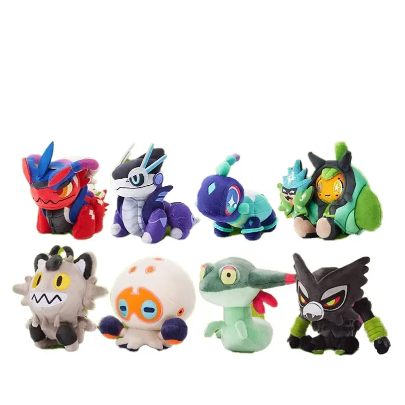 In Stock Original Genuine Pok&eacute;mon Meowth Clobbopus Dreepy Terapagos Ogerpon Koraidon Miraidon Game Anime Figure Toys