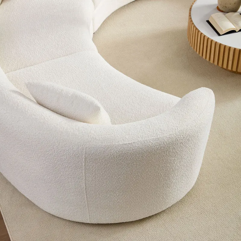 Curved Sectional Sofa 2