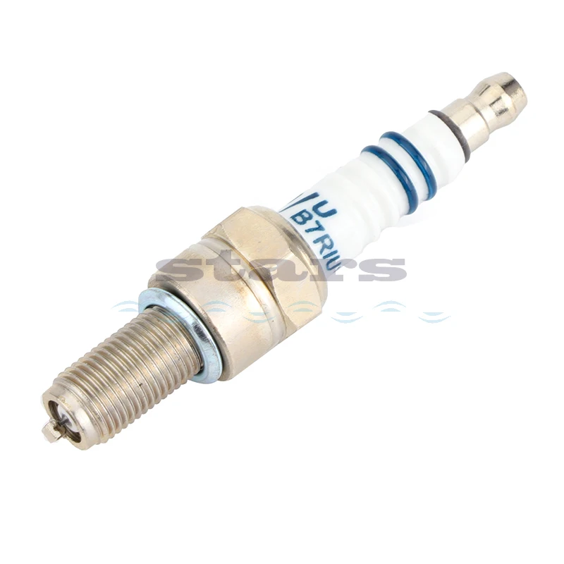 Motorcycle Iridium Spark Plug B7RIU for CR7E CPR7EA-9 CPR8EA-9 CPR8EAIX-9 96067 CR8E CR8EIX IU24 IU22 UR4DC PRG6HCC spark plug